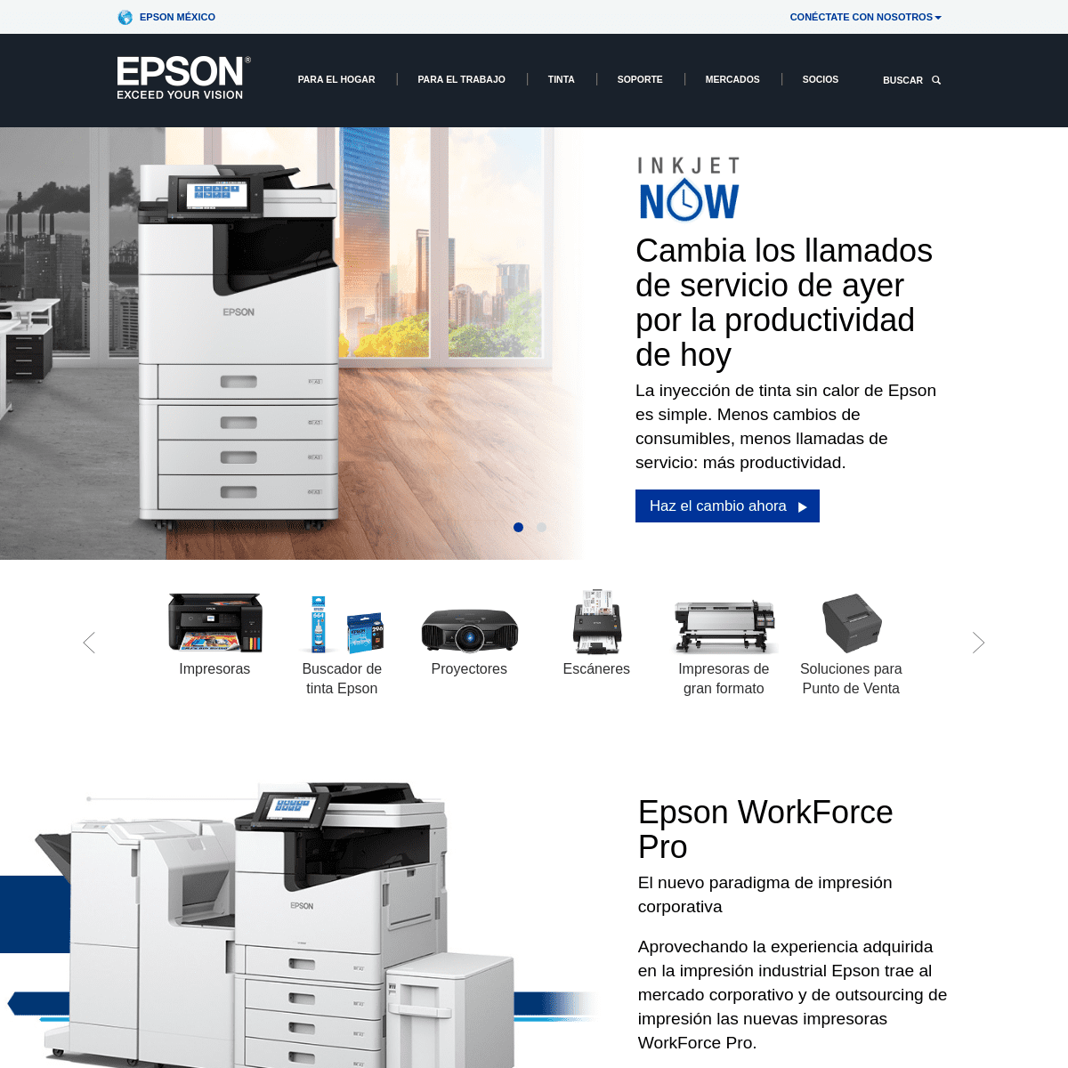 A complete backup of epson.com.mx