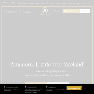 Home | Amadore Hotels & Restaurants Zeeland - Grenzeloos Gastvrij!
