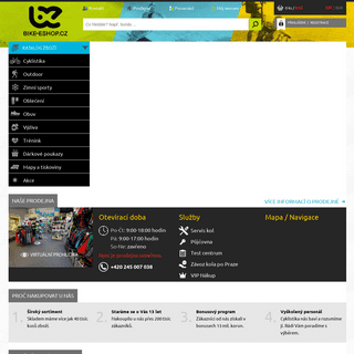 Bike-Eshop.CZ - Jízdní kola, oblečení, doplňky - online prodej