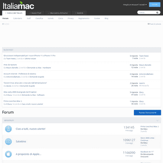 Italiamac - Forum Mac, Apple, iPhone