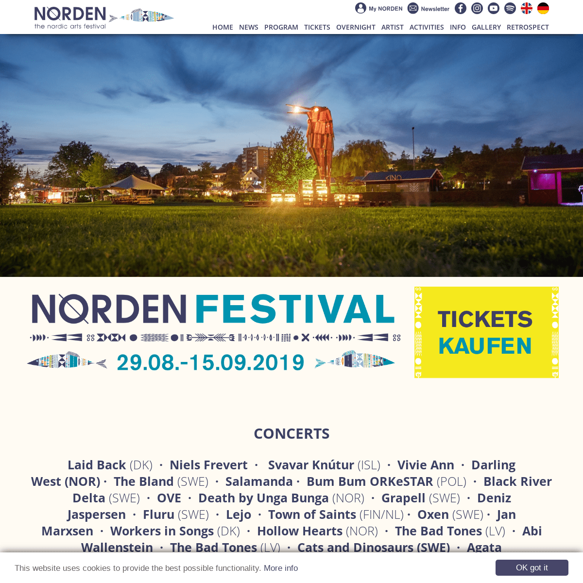 NORDEN - the nordic arts Festival