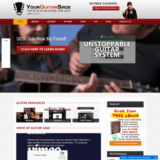 A complete backup of yourguitarsage.com