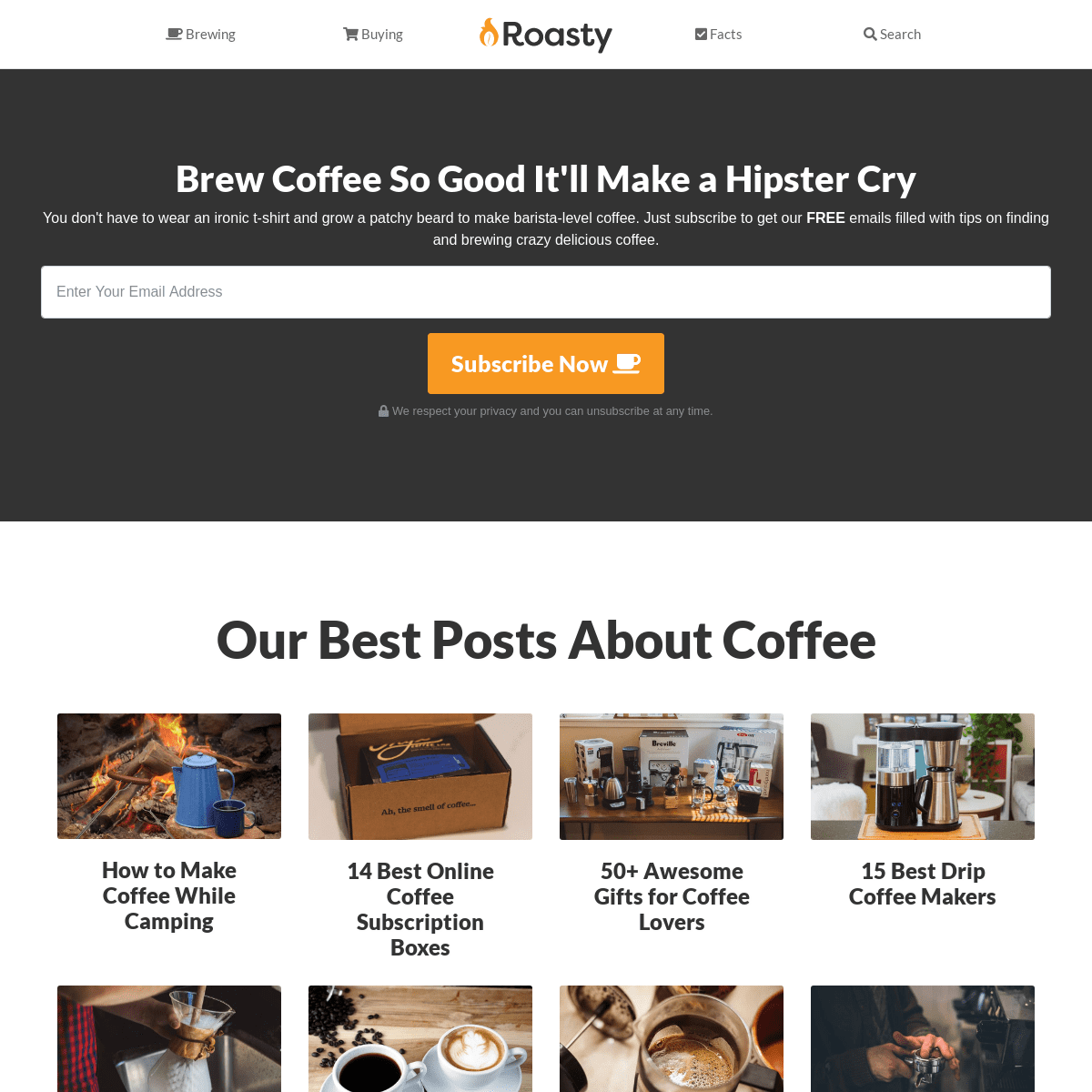 Roasty Coffee | The Unfiltered Resource for Coffee Lovers