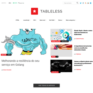 A complete backup of tableless.com.br