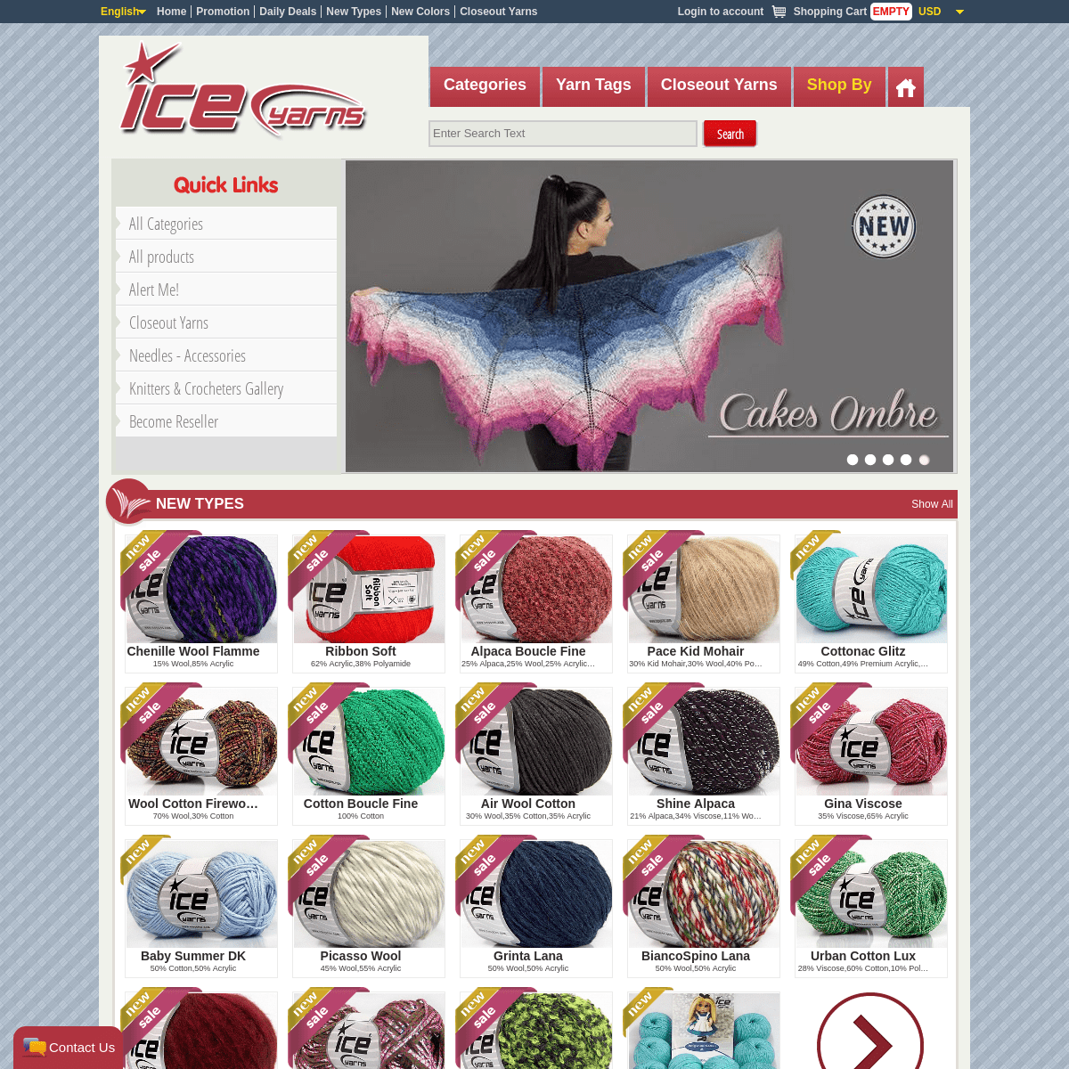 Ice Yarns Online Yarn Store : knitting yarn, discount yarn, yarn online store, 