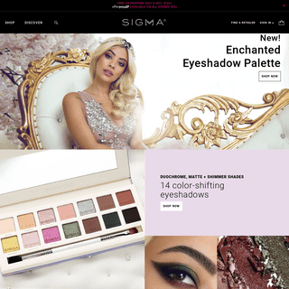 Sigma Makeup Products & Beauty Products | Sigma Beauty