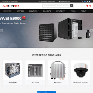 ActForNet | Huawei USA Canada Partner Reseller