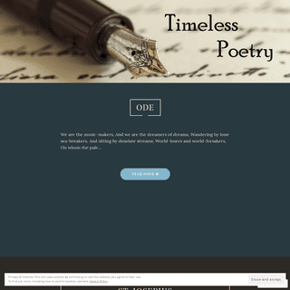 A complete backup of timelesspoetry.wordpress.com