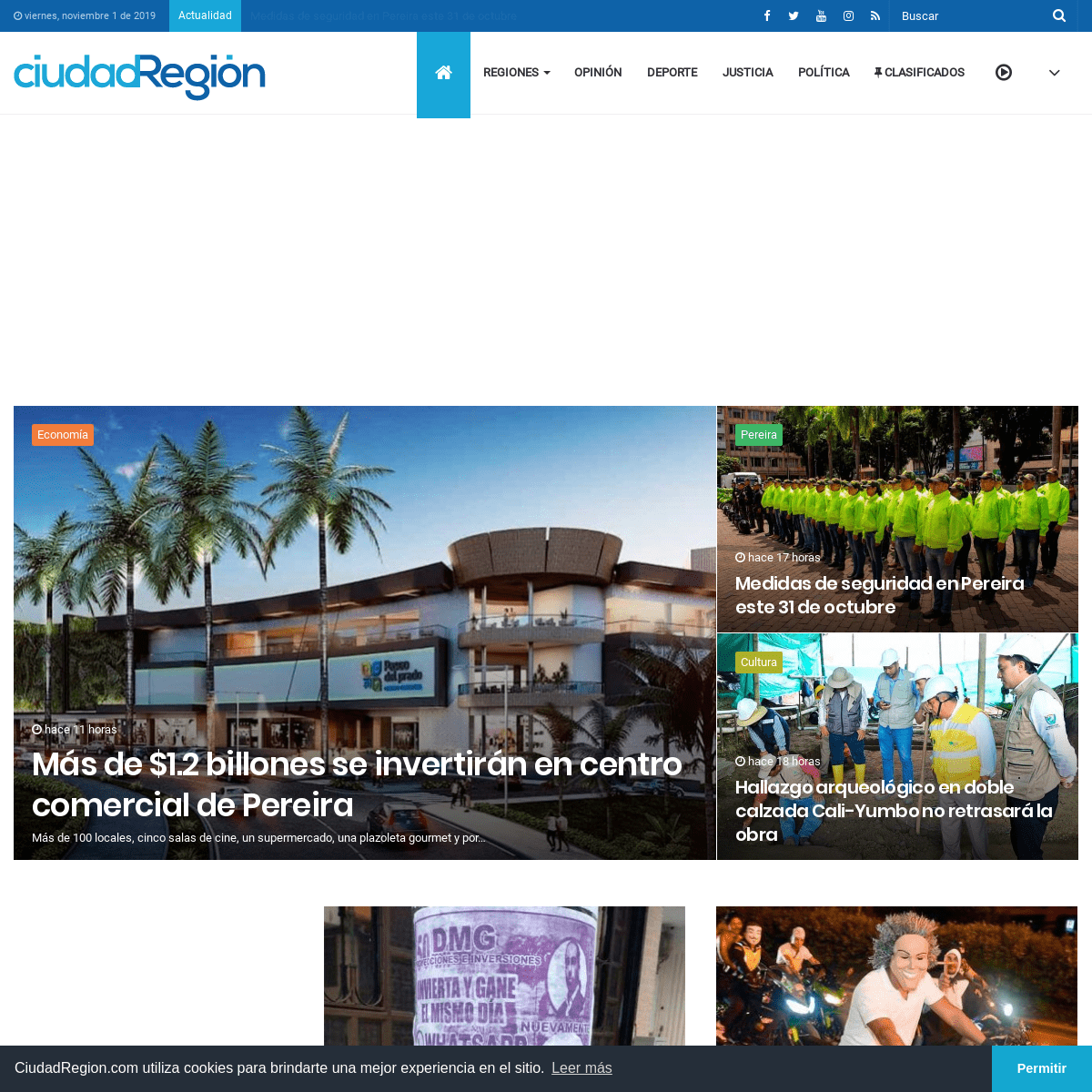 A complete backup of ciudadregion.com