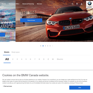 BMW Official Website | Sports Cars | Convertibles | BMW Canada