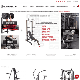 Get the Best Home Exercise Equipment / Marcy Pro