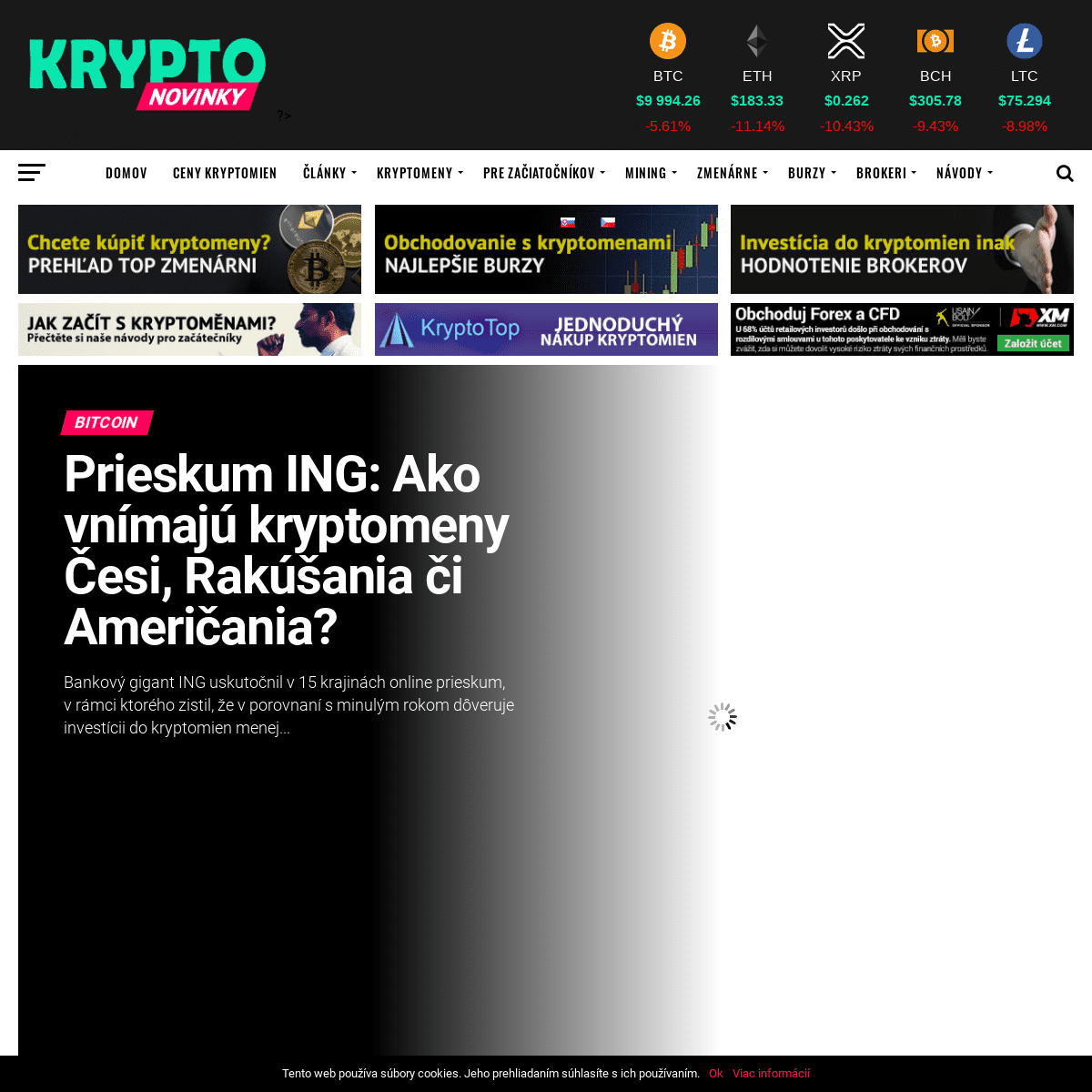 Kryptomeny, Bitcoin & altcoin správy, návody, recenzie | Kryptonovinky.sk