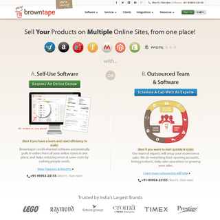 eCommerce Software for Flipkart, Amazon Sellers | Browntape