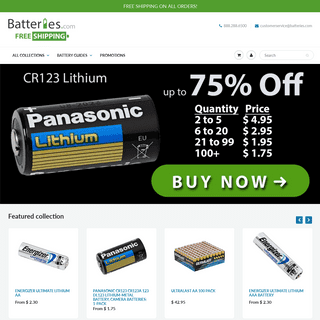 A complete backup of batteries.com