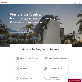 Online Degrees - Florida Institute of Technology | Florida Tech Online