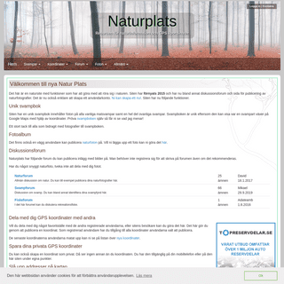 A complete backup of naturplats.com