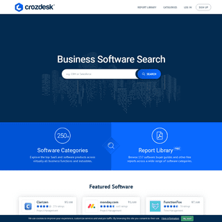 Find and Compare Business Software | Crozdesk