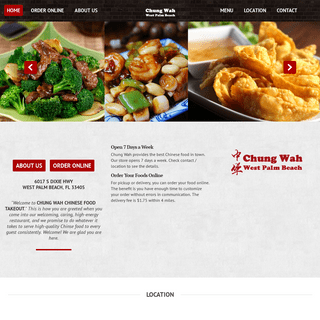 Chung Wah | Order Online | West Palm Beach, FL | Best Chinese Food
