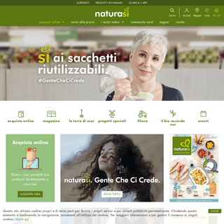 NaturaSì: il tuo supermercato biologico | NaturaSì