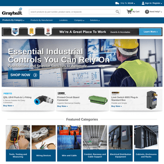 A complete backup of graybar.com