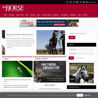 The Horse – Your Guide to Equine Health Care