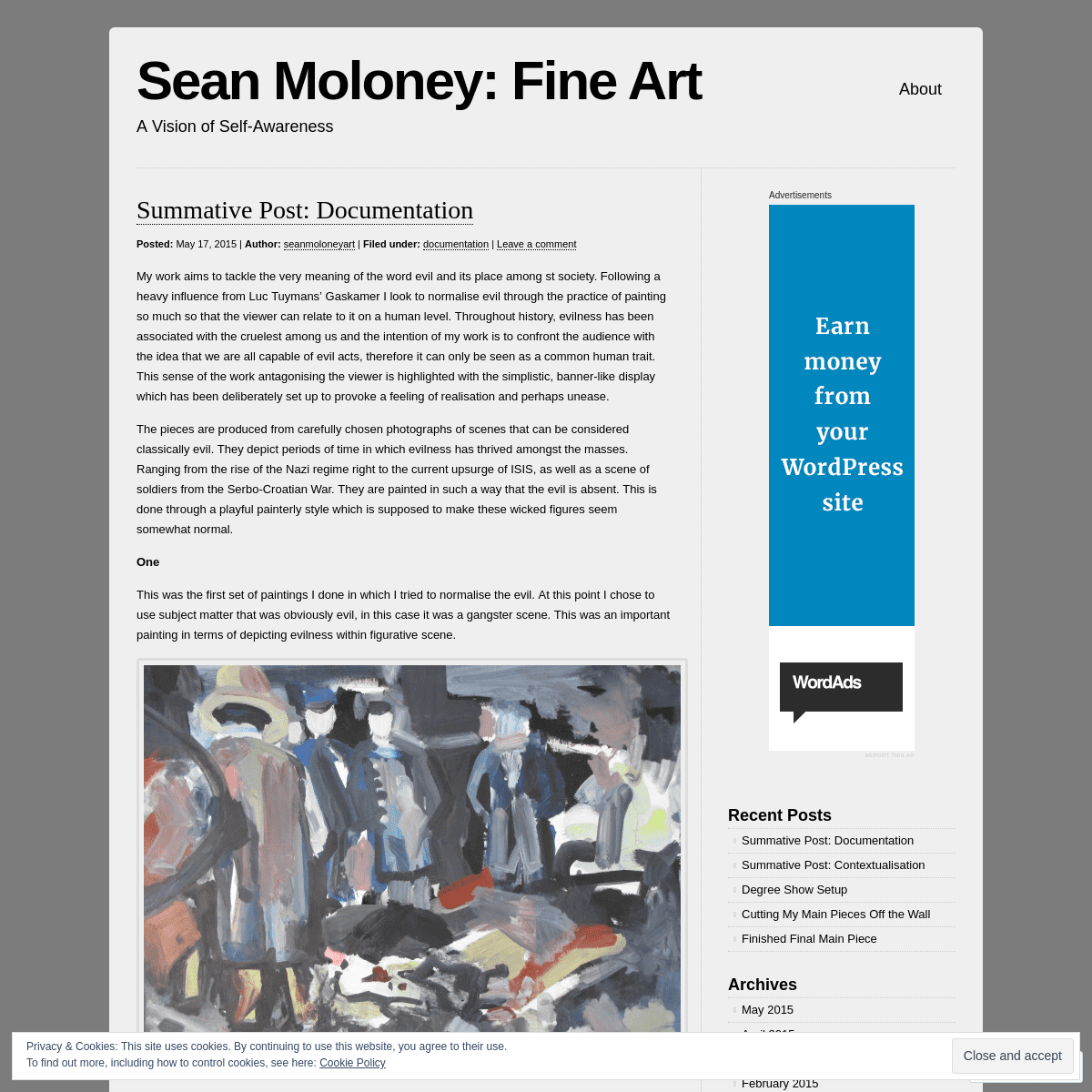 Sean Moloney: Fine Art | A Vision of Self-Awareness