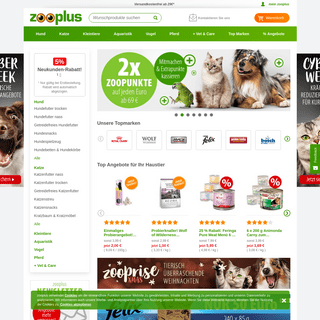 A complete backup of zooplus.de