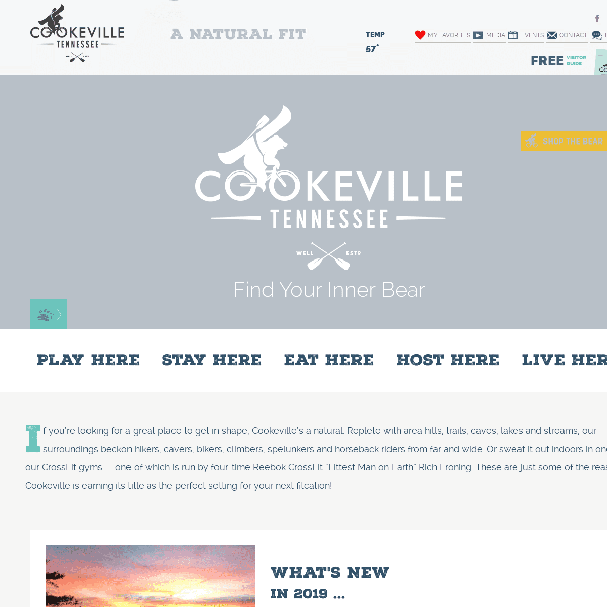 A complete backup of visitcookevilletn.com