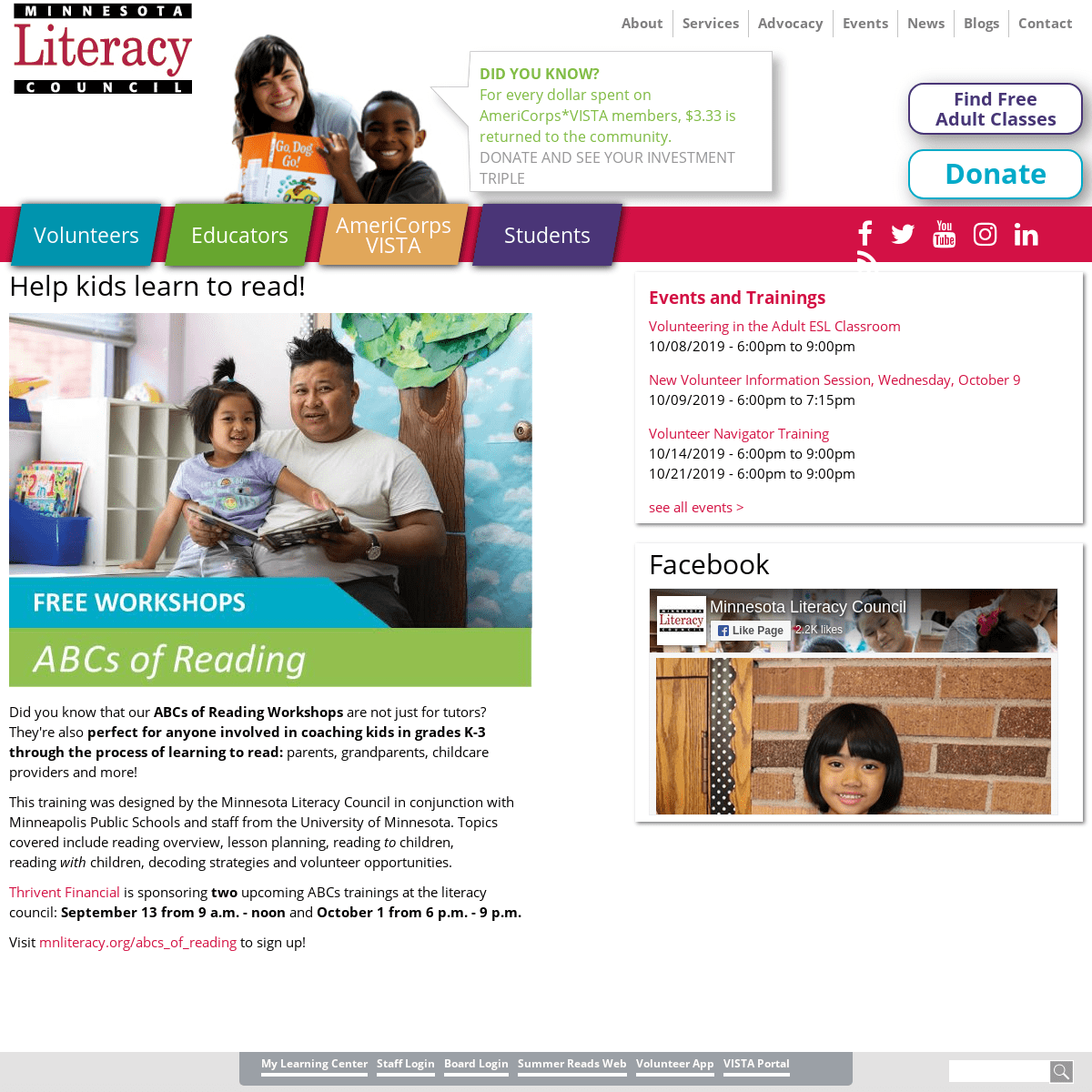 A complete backup of mnliteracy.org