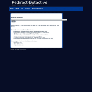 Redirect Detective - A Free Tool To Trace Where Redirects End Up