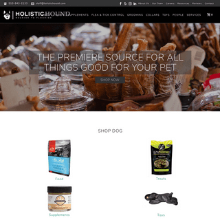Online Natural Pet Store for Supplements, Foods & Treats