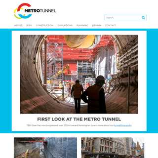 A complete backup of metrotunnel.vic.gov.au