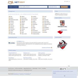 netfirmy.cz - internetová databáze firem, firmy