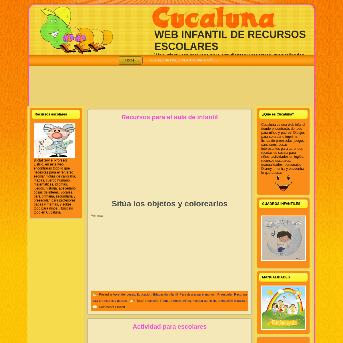 A complete backup of cucaluna.com
