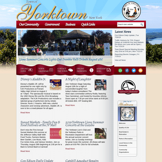 Home Page | Town of Yorktown New York