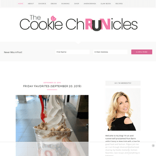 The Cookie ChRUNicles - Running through life while balancing healthy eating and single motherhood