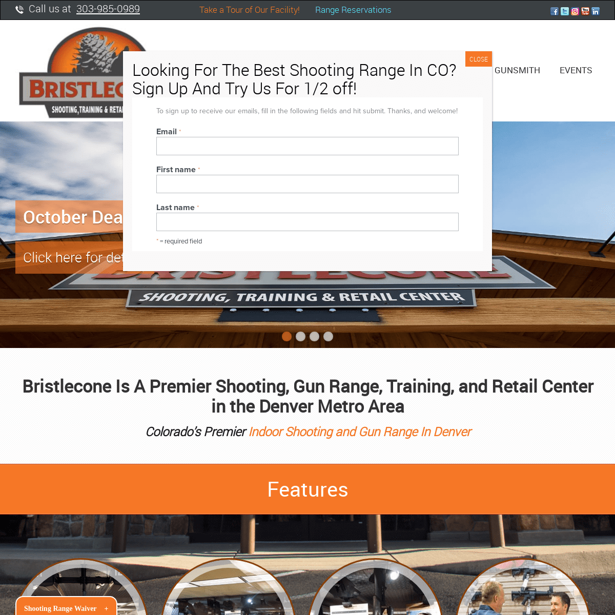 Shooting Range In Denver | Gun Range | Training and Retail Center