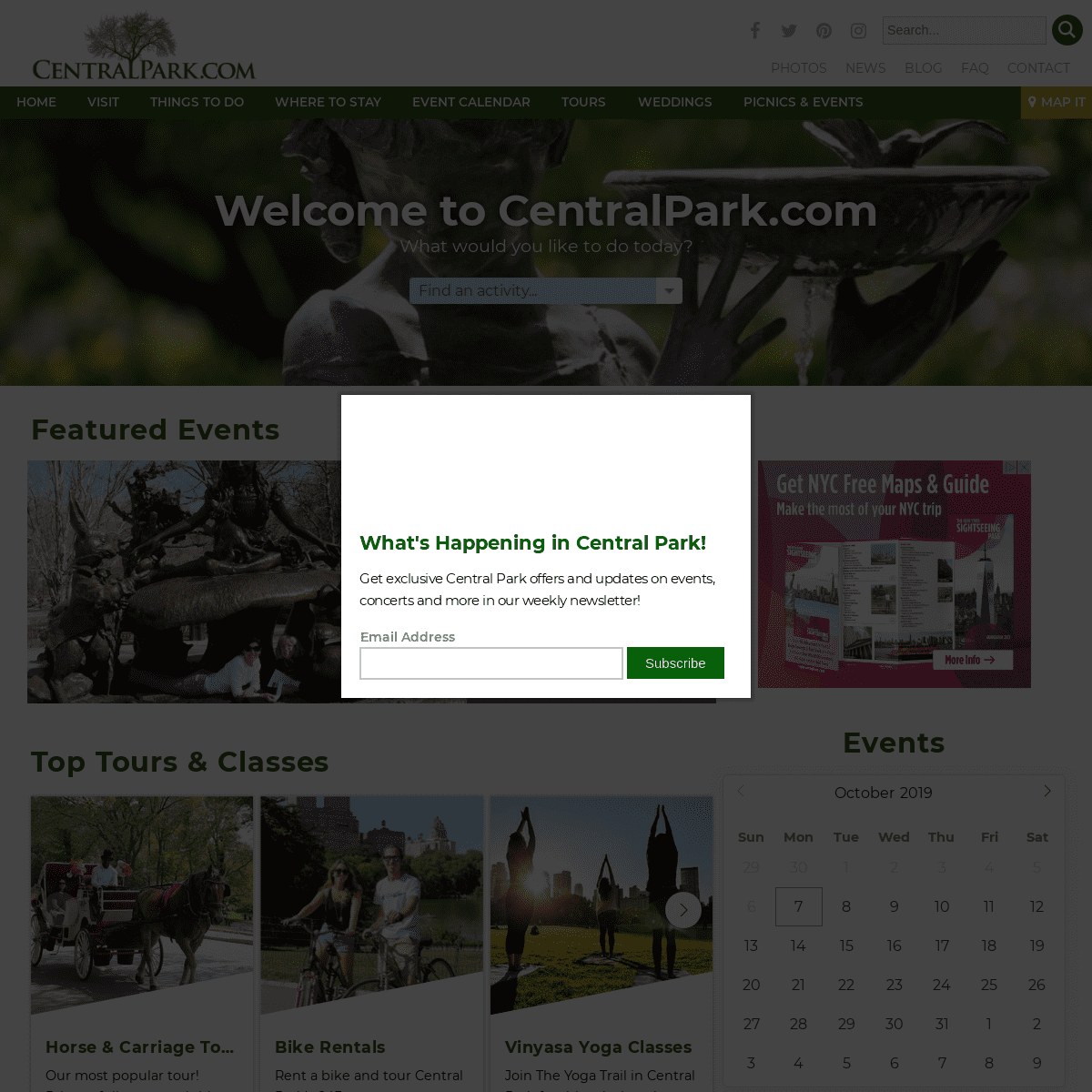 A complete backup of centralpark.com