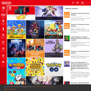 Site oficial da Nintendo Ibérica