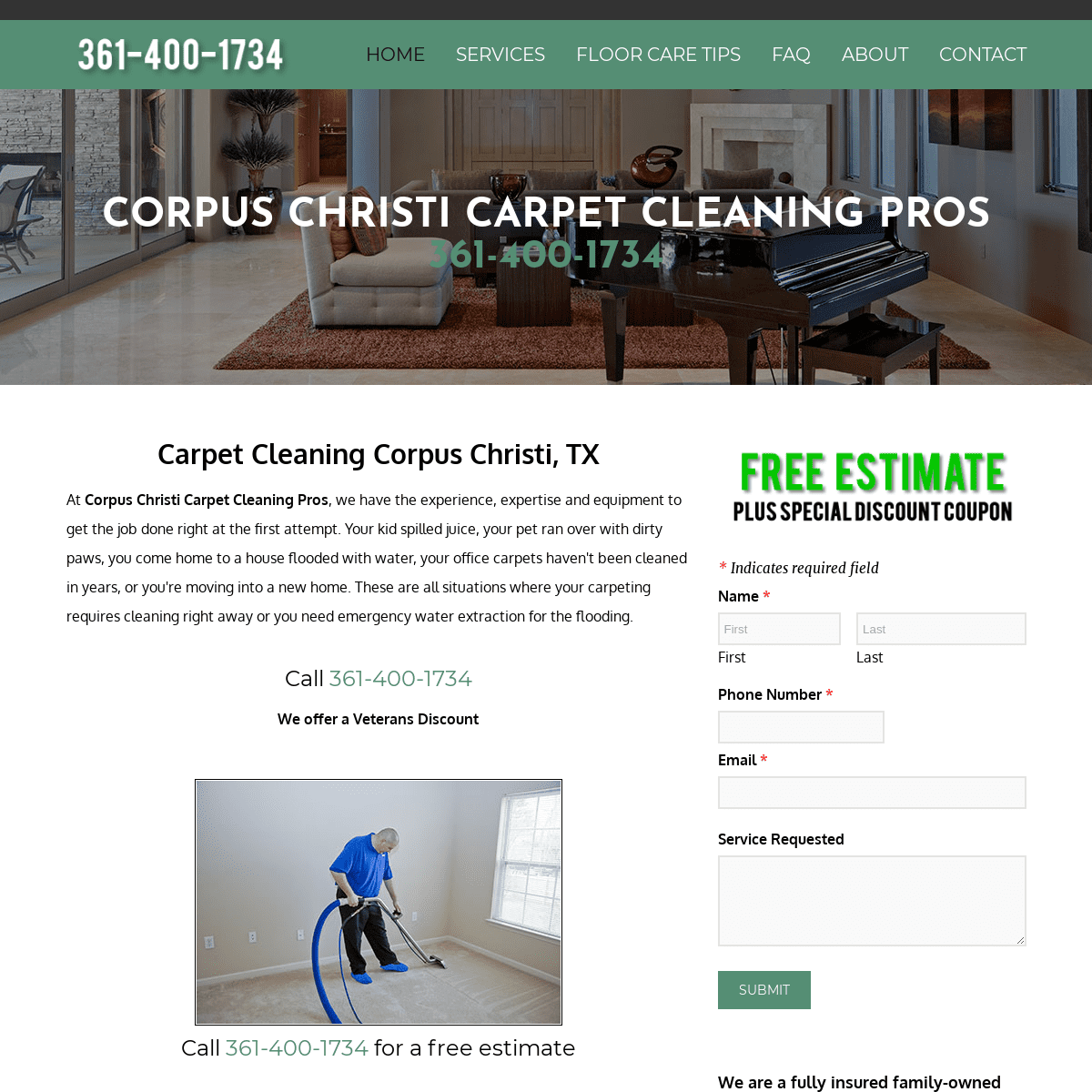 Carpet Cleaning Pros - Tile & Carpet Cleaners in Corpus Christi, TX