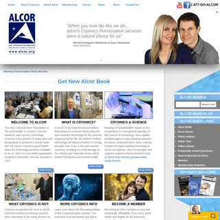 Cryonics: Alcor Life Extension Foundation