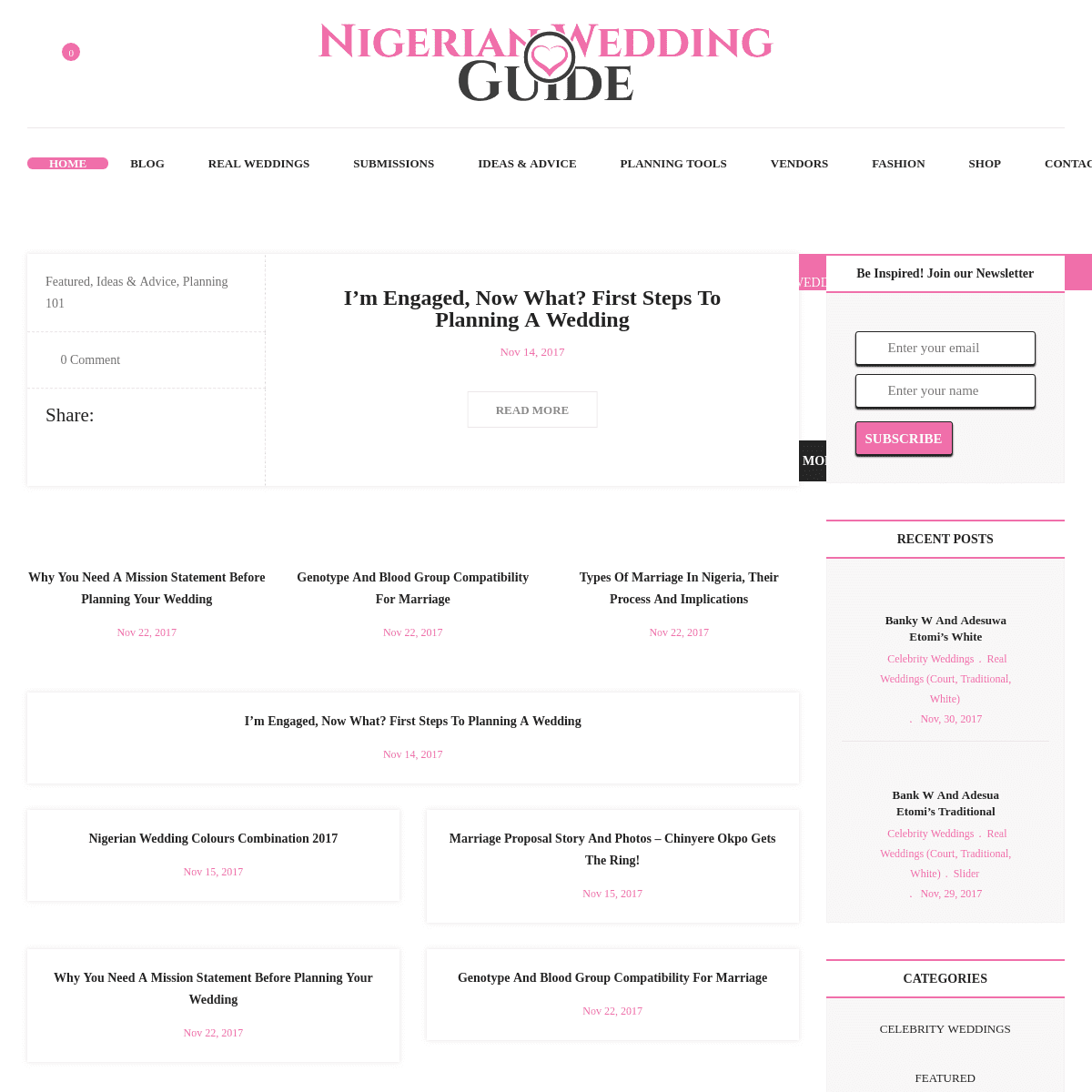 Nigerian Wedding Website - Latest Nigeria Weddings Traditional White