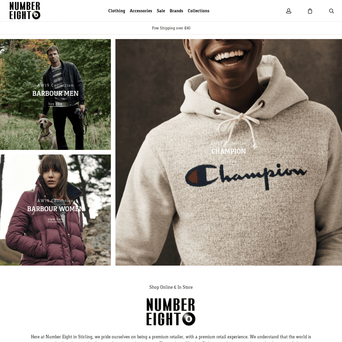 A complete backup of numbereightclothing.com