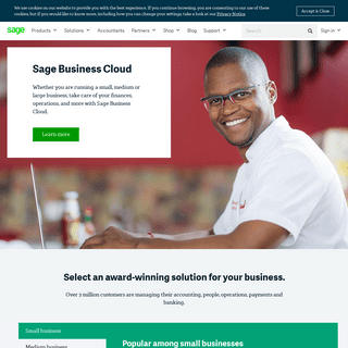 Management Software & Solutions for South African Businesses | Sage South Africa