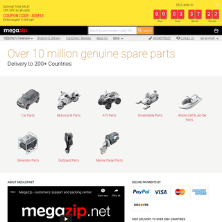 MegaZip - Genuine OEM Parts From Japan, USA, UAE | Online Store