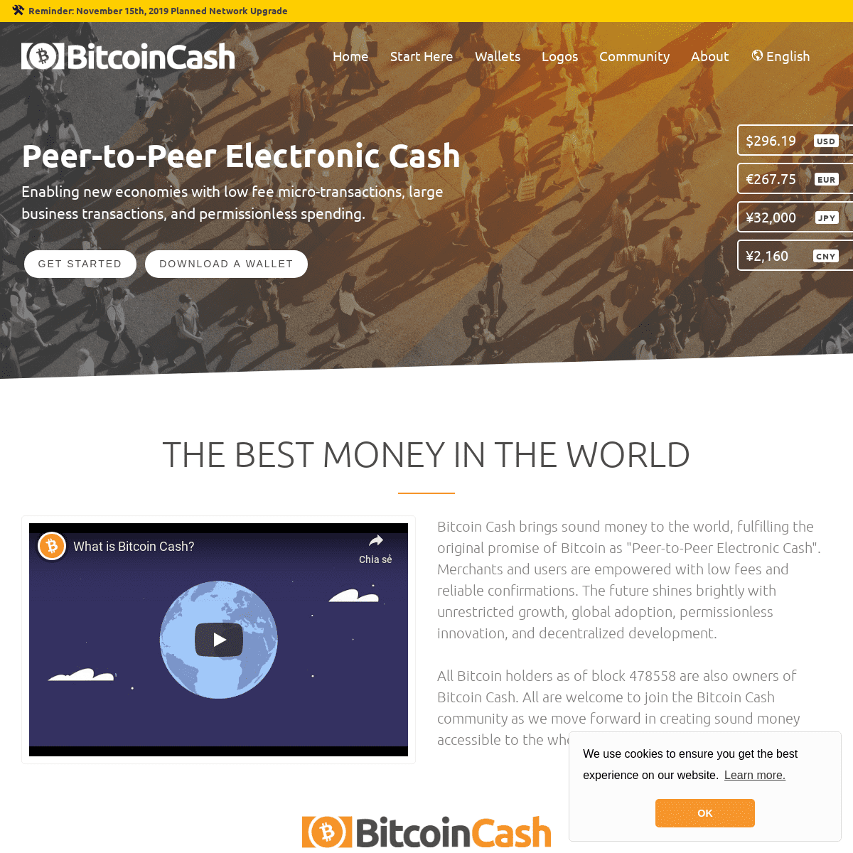 A complete backup of bitcoincash.org