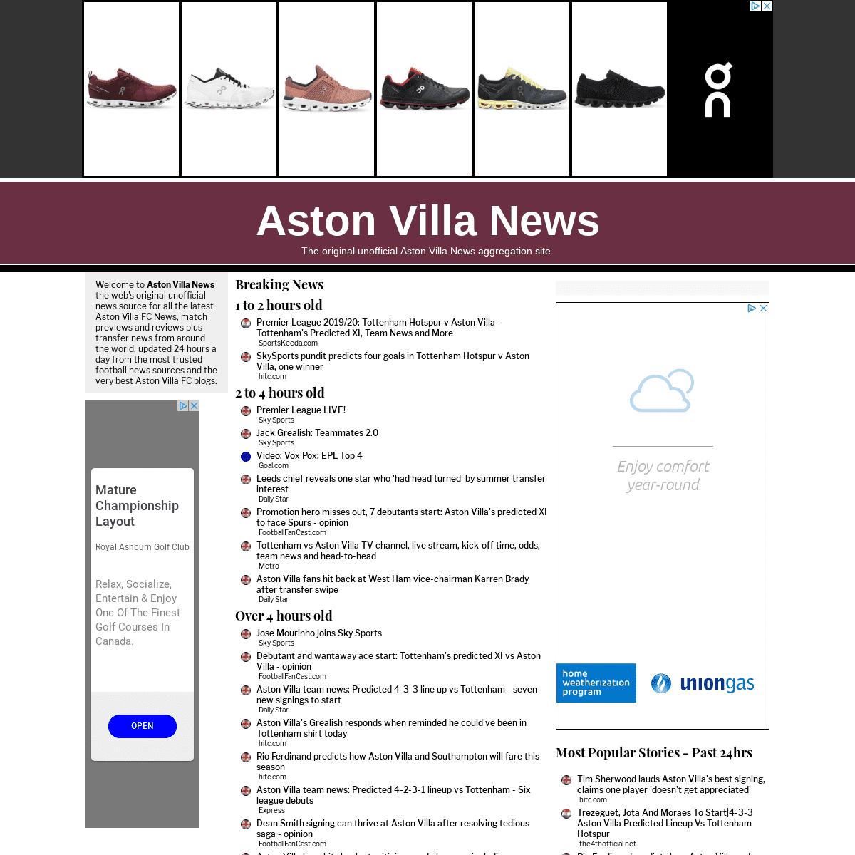 AstonVillaNews.com | Latest Aston Villa News and Transfers
