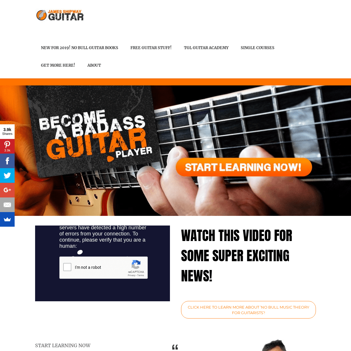 HOME - Awesome Guitar Lessons by James Shipway Guitar James Shipway Guitar