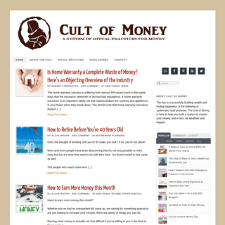 A complete backup of cultofmoney.com