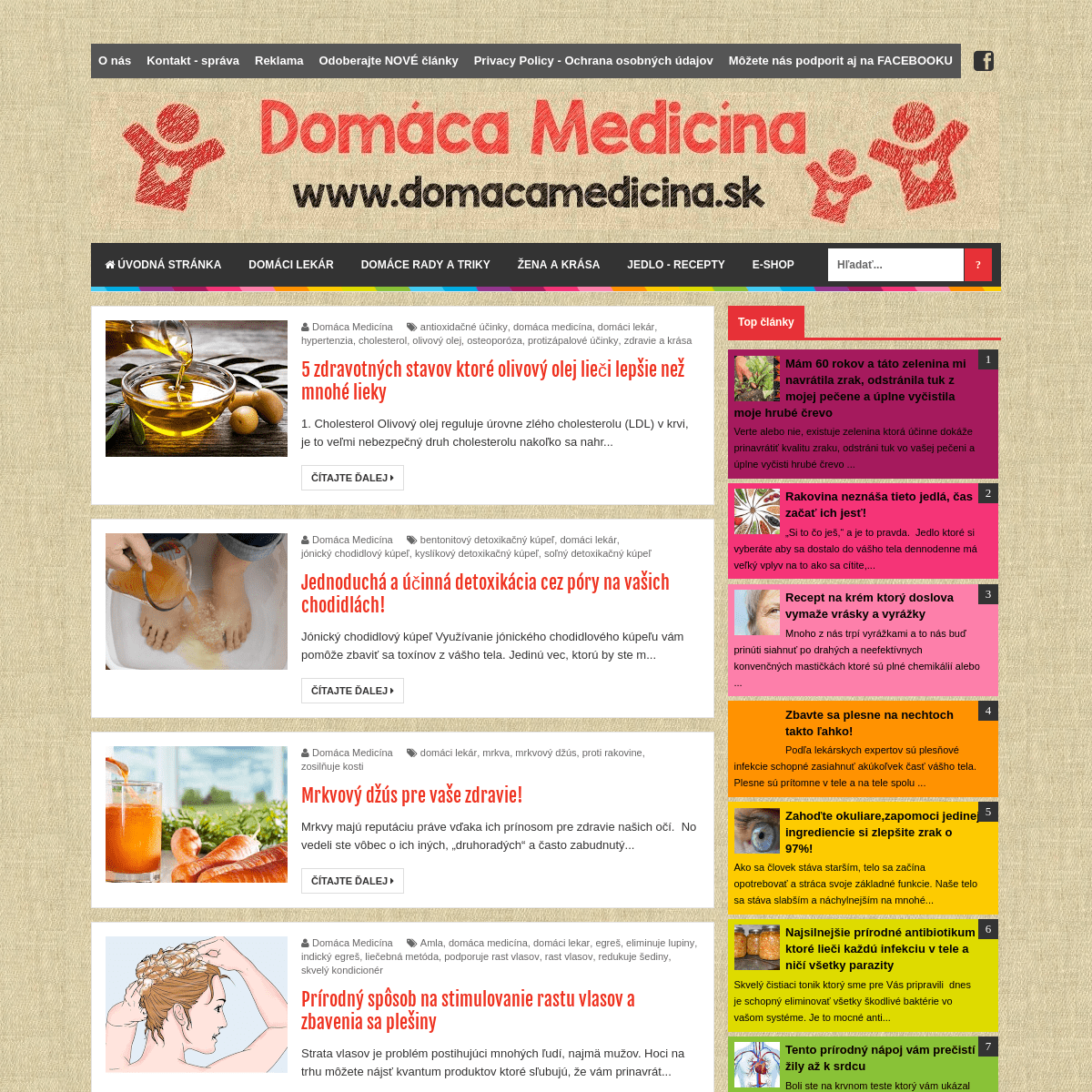 A complete backup of domacamedicina.blogspot.com